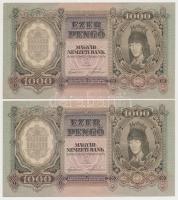 1943. 1000P (2x) sorszámkövetők T:I-