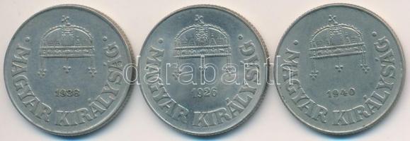 1926-1940. 50f Cu-Ni 3xklf T:2,2-