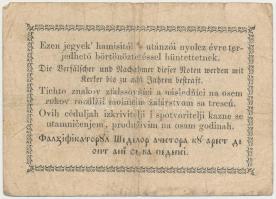 1849. 30kr "Kossuth bankó" T:III,III-