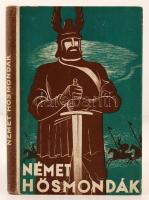 Német hősmondák. Az ifjúság számára feldolgozta Gedeon Alajos. Bp., 1904, Lampel R. 149 p. Kiadói illusztrált félvászonkötésben.