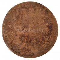 Bajnok Béla (1937-) DN "Volgográd" egyoldalas Br érem (94mm) T:2