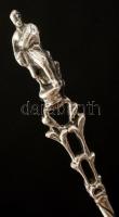 Ezüst, apostol teáskanál,  Ag., nettó:8,2gr., jelzett, 10cm / Silver teaspoon,  Ag, net:8,2 gr, mark...