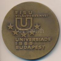 Vincze Dénes (1914-1972) 1965. "FISU Világversenyei Universiade 1965 Budapest" kétoldalas ...