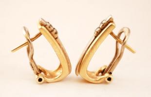 Arany(Au) 14K fülbevaló, jelzett, br: 5 g