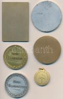 6db-os külföldi kutyakiállítási érem és plakett tétel T:2,2-
6pcs of dog exhibition medals and plaq...