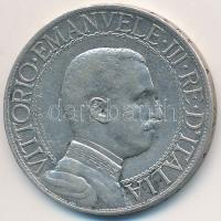 Olaszország 1913R 1L Ag "III. Viktor Emánuel" T:2- Italy 1913R 1 Lira Ag "Vittorio Emanuele III" C:VF