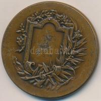 Franciaország ~1890. "Érdemért" kétoldalas Br érem "LE MEDAILLIER EDIT" gyártói ...