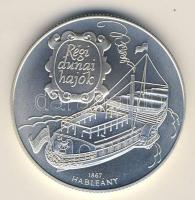 1995. 1000Ft Ag "Régi dunai hajók III" T:BU