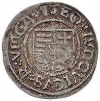 1520K-A Denár Ag "II. Lajos" (0,64g) T:2 patina
Huszár: 841., Unger I.: 673.n var