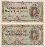 1945. 50P (4x) T:III