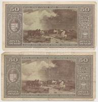 1945. 50P (4x) T:III