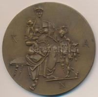 Kiss Nagy András (1930-1997) DN "Semmelweis Ignác 1818-1865" kétoldalas Br érem dísztokban...