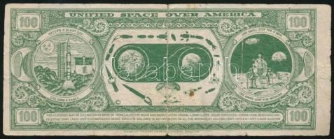 Amerikai Egyesült Államok 1969. "Hold pénz" ajándék bankjegy az Apollo 11 emlékére T:III,I...