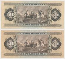 1969-1975. 50Ft (2x) T:I,II- szép, ropogós papír