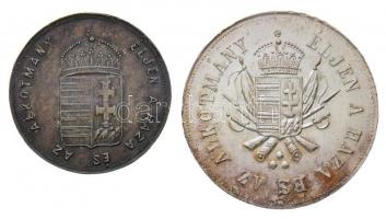 1867. "Honvéd Emlék - Az 1867. évi honvéd egyletek alakításának emlék zálogául / Éljen a haza é...