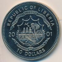 Libéria 2001. 10$ "Szabadság pillanatai - Tell Vilmos 14. század" multicolor, tanúsítvánny...