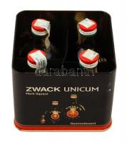4 db-os 0,05 l-es Zwack Unicum díszdobozban