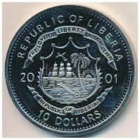 Libéria 2001. 10$ "Szabadság pillanatai - Marathóni csata Kr. e. 490." multicolor, tanúsít...