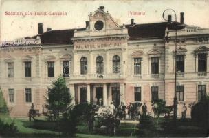 Szörényvár, Turnu Severin; Városháza / town hall (EK)