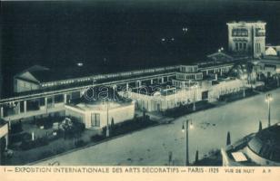 1925 Paris, Exposition Internationale des Arts Decoratifs / expo, night