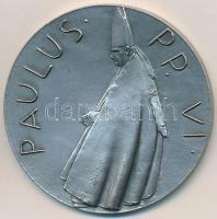 Vatikán 1977. "VI. Pál pápa" jelzett Ag emlékérem. Szign.: Manzú (36,8g/0.800/44mm) T:2
V...