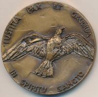 Vatikán ~1975. "VI. Pál pápa" Br emlékérem. Szign.: Greco (44mm) T:2
Vatican ~1975. "...