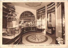 Genova, Sacco Ristorante Rosticceria; Via Roma / restaurant interior (EK)