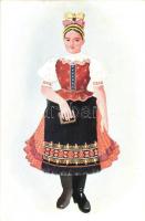 Hungarian folklore from Tard, Tardi leány