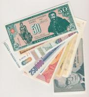 66db-os modern külföldi bankjegy tétel, szinte mindnél szép papír T:I,I-,II,II-,III
66pcs of modern...