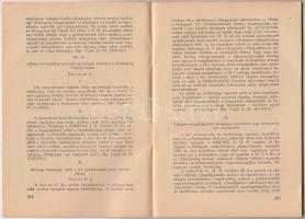 1932/7. Jogesetek a JT. és TE. köréből, végrehajtási és telekkönyvi határozatok és közlemények. Medz...