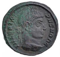 Római Birodalom / Siscia / Crispus 320-321. Follis Cu (3,08g) T:2 patina Roman Empire / Siscia / Crispus 320-321. Follis Cu "IVL CRIS-PVS NOB C / CAESARVM NOSTRORVM - VOT . X - ASIS*" (3,08g) C:XF patina RIC VII 165.