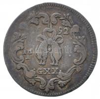 Olasz Államok / Nápoly és Szicília 1692. Tari (20Gr) Ag "II. Károly" T:3 k.
Italian State...