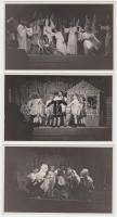 1940 Fotók a Jancsi és Juliska előadásáról, 6 db fotólap, 9x13 cm