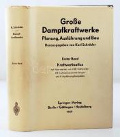 Karl Schröder: Grosse Dampfkraftwerke. Komplett alle Bände, Erster Band: Kraftwerksatlas. Erster Ban...