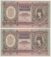 1943. 1000P (2x) sorszámkövetők T:I-,II