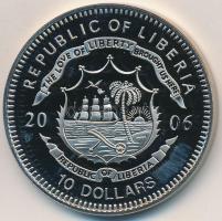 Libéria 2006. 10$ "Szabadság pillanatai - Varsói gettólázadás 1943" multicolor, tanúsítván...