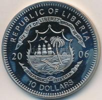 Libéria 2006. 10$ "Szabadság pillanatai - Amerikai polgárháború 1861-1865" multicolor, tan...