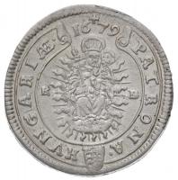 1679KB XVkr Ag "I. Lipót" Körmöcbánya (6,73g) T:1-,2 kissé hajlott, kis ph.
Hungary 1679K...