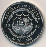 Libéria 2006. 10$ "Szabadság pillanatai - Simla paktum - India és Pakisztán 1972" multicolor, tanúsítvánnyal T:PP Liberia 2006. 10 Dollars "Moments of Freedom-Simla Pact - India and Pakistan 1972" multicolor, with certificate C:PP