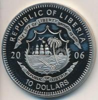 Libéria 2006. 10$ "Szabadság pillanatai-Huszita felkelés 1419" multicolor, tanúsítvány T:PP ujjlenyomat Liberia 2006. 10 Dollars "Moments of Freedom/Hussite rebellion 1419" multicolor, with certificate C:PP fingerprint