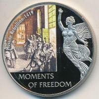 Libéria 2006. 10$ "Szabadság pillanatai-Huszita felkelés 1419" multicolor, tanúsítvány T:P...