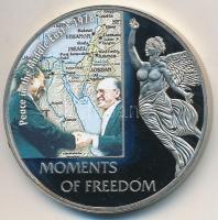 Libéria 2006. 10$ "Szabadság pillanatai "Közel-keleti béke 1978" multicolor T:PP ujjl...