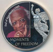 Libéria 2006. 10$ "Szabadság pillanatai-Apartheid vége 1989" multicolor, tanúsítvány T:PP ...