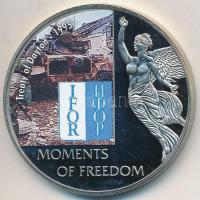 Libéria 2006. 10$ "Szabadság pillanatai - Dayton-i szerződés 1995" multicolor T:PP ujjleny...