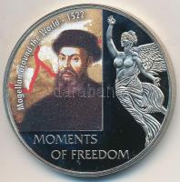 Libéria 2006. 10$ "Szabadság pillanatai - Magellán a föld körül 1522" multicolor T:PP 
Li...