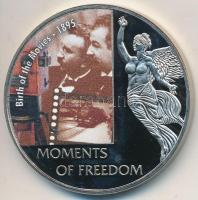 Libéria 2006. 10$ "Szabadság pillanatai-A Mozi születése 1895" multicolor, tanúsítvánnyal ...