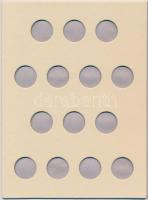 Amerikai Egyesült Államok "U.S. QUARTERS" 43 férőhelyes gyűjtői album használatlan állapot...