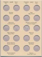 Amerikai Egyesült Államok "AMERICA THE BEAUTIFUL COMMEMORATIVE QUARTERS VOLUME TWO 2016-2021&qu...