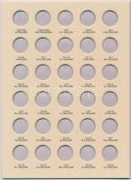 Amerikai Egyesült Államok "LINCOLN CENTS VOLUME ONE 1909-1929" 60 férőhelyes gyűjtői album...