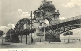 Düsseldorf, Rheinbrücke / Rhine bridge